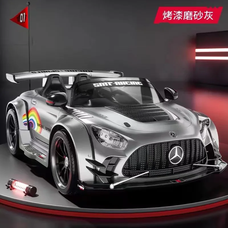 

Children's electric car four-wheel adult drift kart boy and girl baby toy car can sit in adult remote control