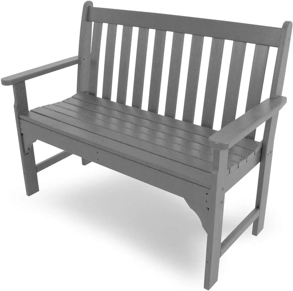 

XCYPOLYWOOD GNB48GY Vineyard 48" Bench, Slate Grey