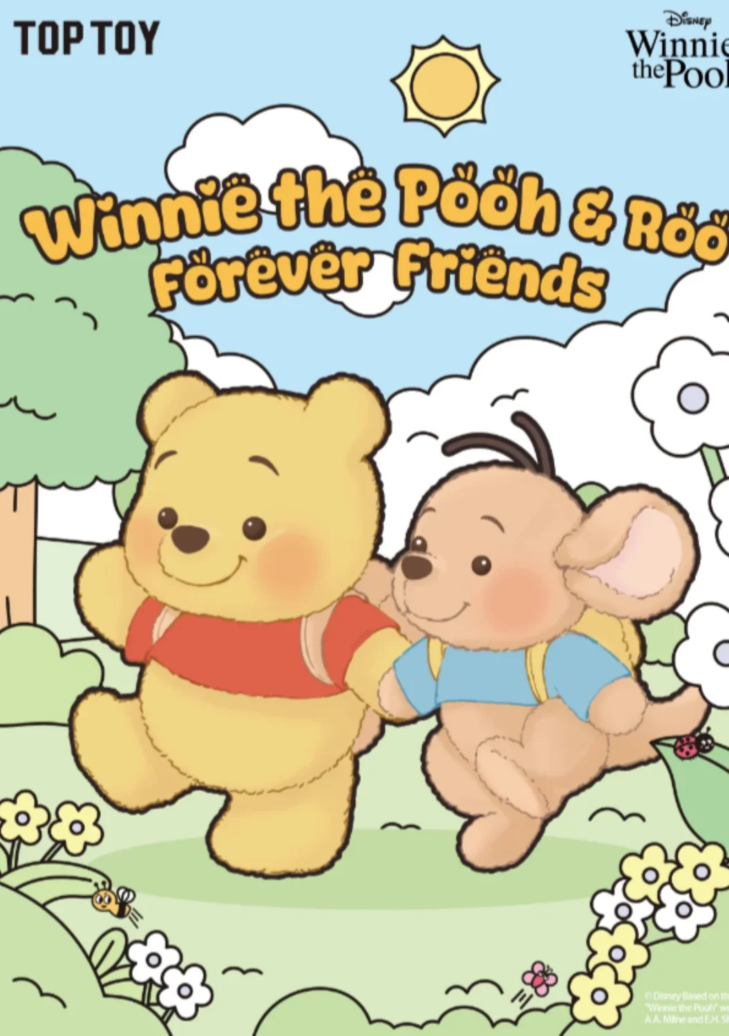 Echte Disney Winnie The Pooh Blind Box Candy Vinyl Serie Plüschpuppe Mystery Box Plüsch Anhänger Puppe Mädchen Spielzeug individuelle Geschenke