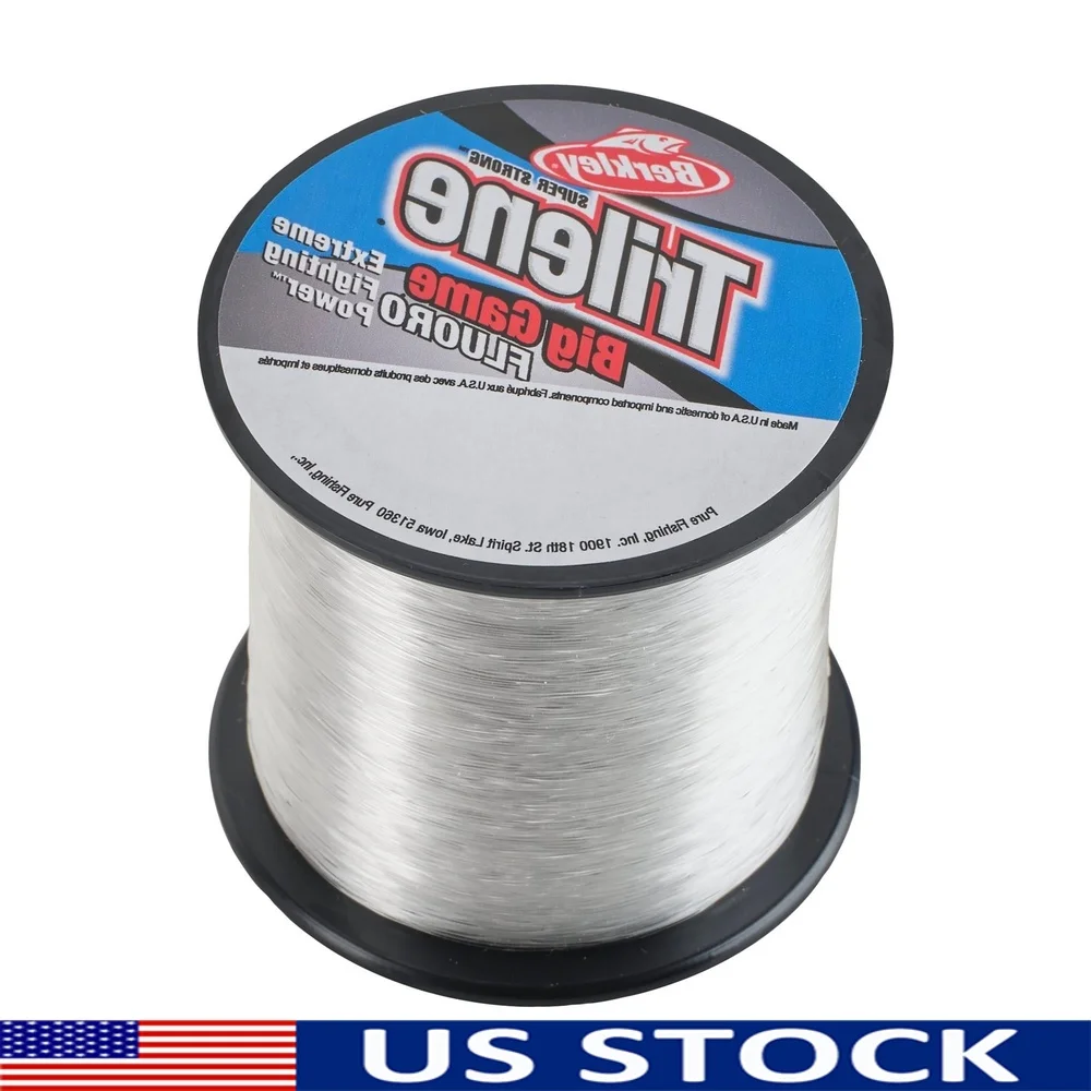 

10 lb Test Fluorocarbon Fishing Line 350 yd Invisible Clear High Strength Durable Knot Resistance Freshwater Fishing