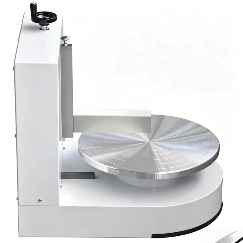 Automatic cake frosting smoother 4-12 inch 35cm turntable white green pink cream cake smoother for bakeries
