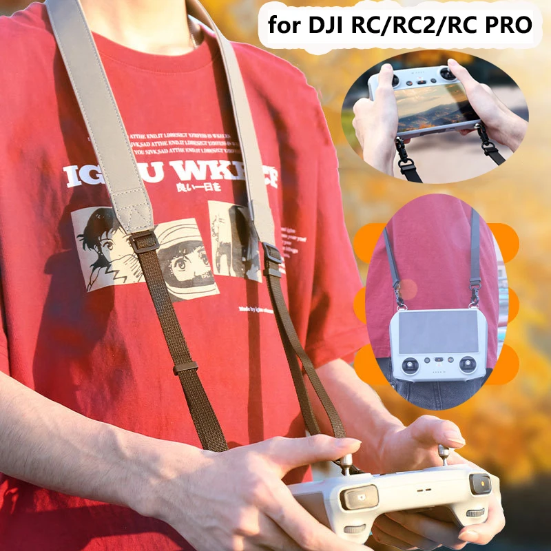Lanyard-ドローン用制御ストラップ,dji pro 2,mini 4, 3 pro,首用,Dji用ハンギングロープ,ドローン用アクセサリー