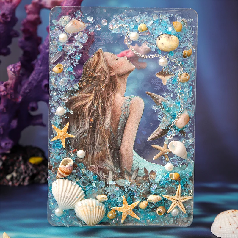 يوميات سلسلة حورية البحر خمر شخصية البحر المشهد المواد ورقة الإبداعية DIY غير المرغوب فيه مجلة كلية القرطاسية