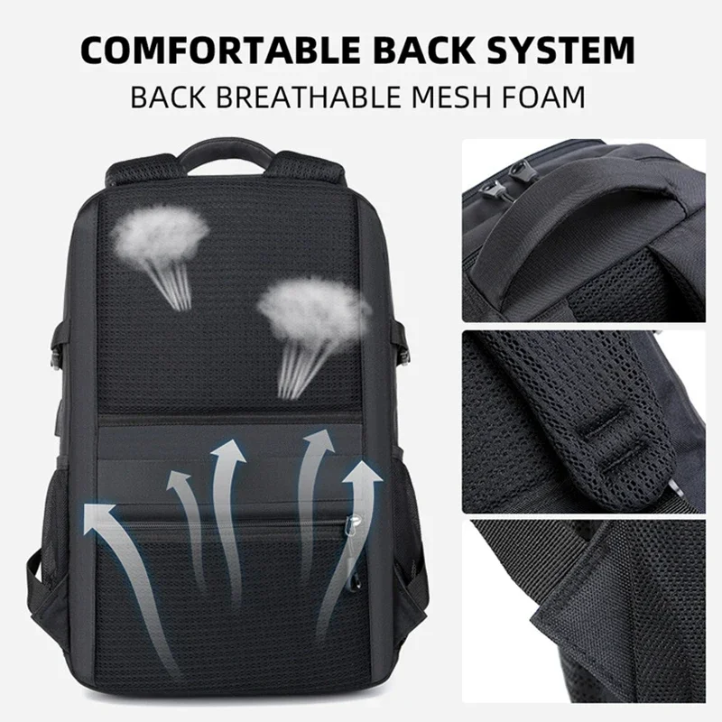 Large Capacity Backpack Men Laptop Backpacks 15.6