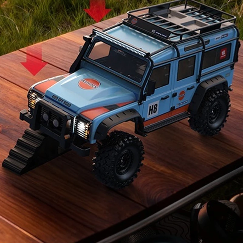 Mjx H8h Westward nuevo vehículo de escalada teledirigido 1/8 4wd bloqueo todoterreno diferencial engranaje alto y bajo vehículo todoterreno