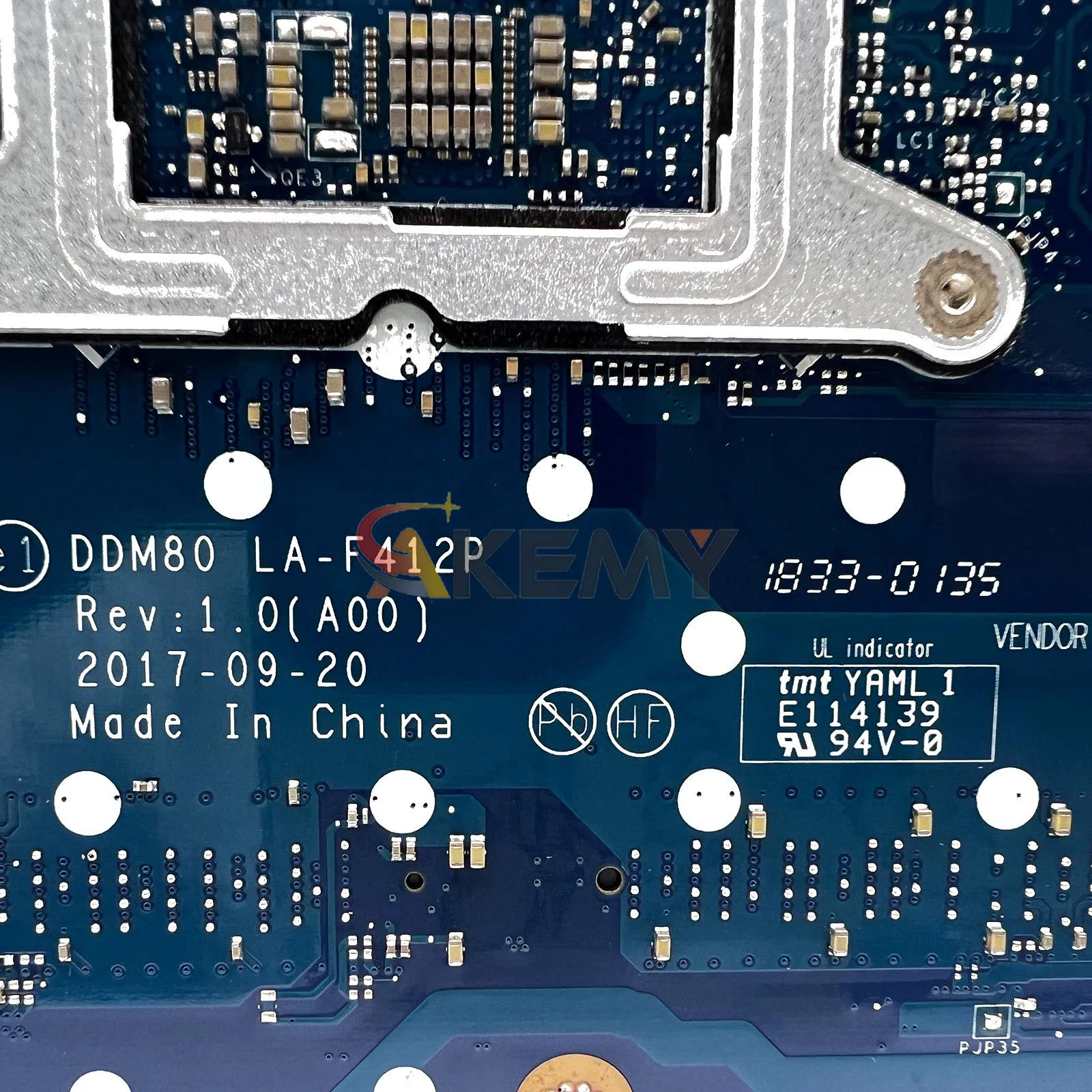 LA-F412P メインボード Dell Latitude 5590 用 I5 I7 8th CPU MX130 DDR4 CN-0P50J0 0630XH ノートパソコンのマザーボード 100% 完全にテスト済み