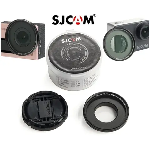 기존 SJCAM SJ7 Star J6 Legend M20/SJ 5000/4000 MC 렌즈 보호 캡 렌즈 UV 필터/CPL/SJ6/7 액션 액세서리 용 커버 Best5