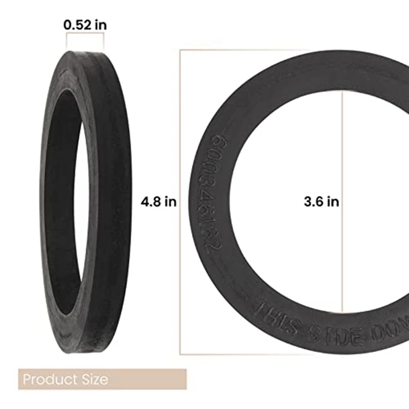Durable RV Toilet Seal Replacement Accessories For 300, 310, 320 Series With Toilet Kit & Mounting Hardware