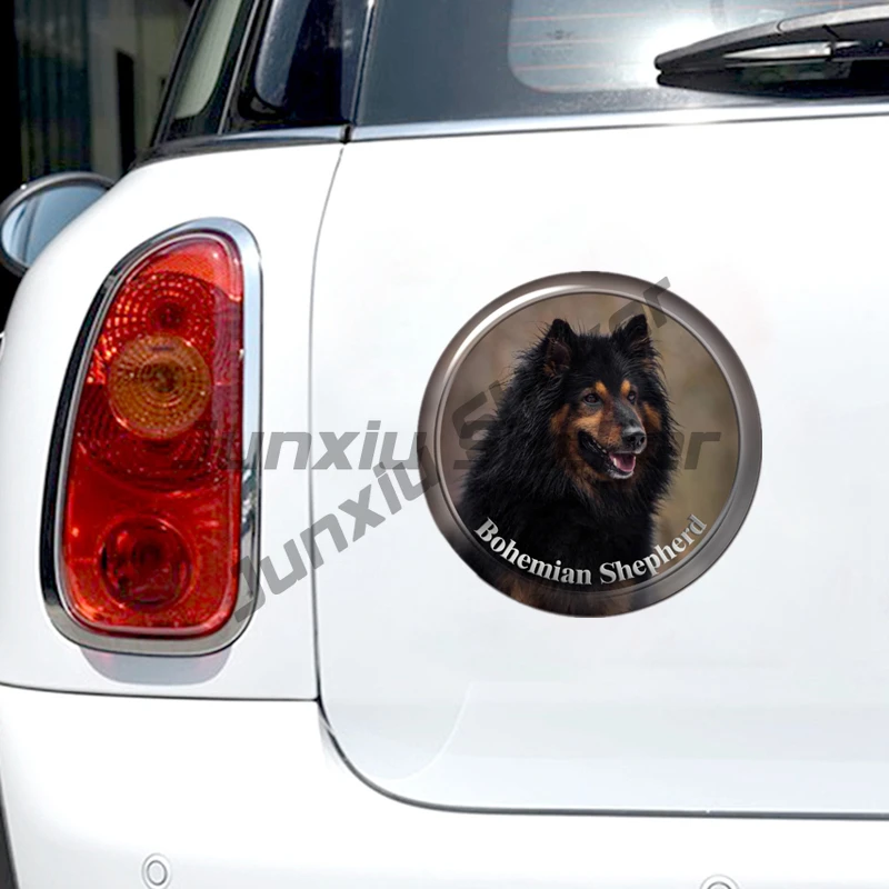 Various Sizes Car Sticker Bohemian Shepherd Self-adhesive Decal Waterproof Auto Decors on Bumper Rear Window