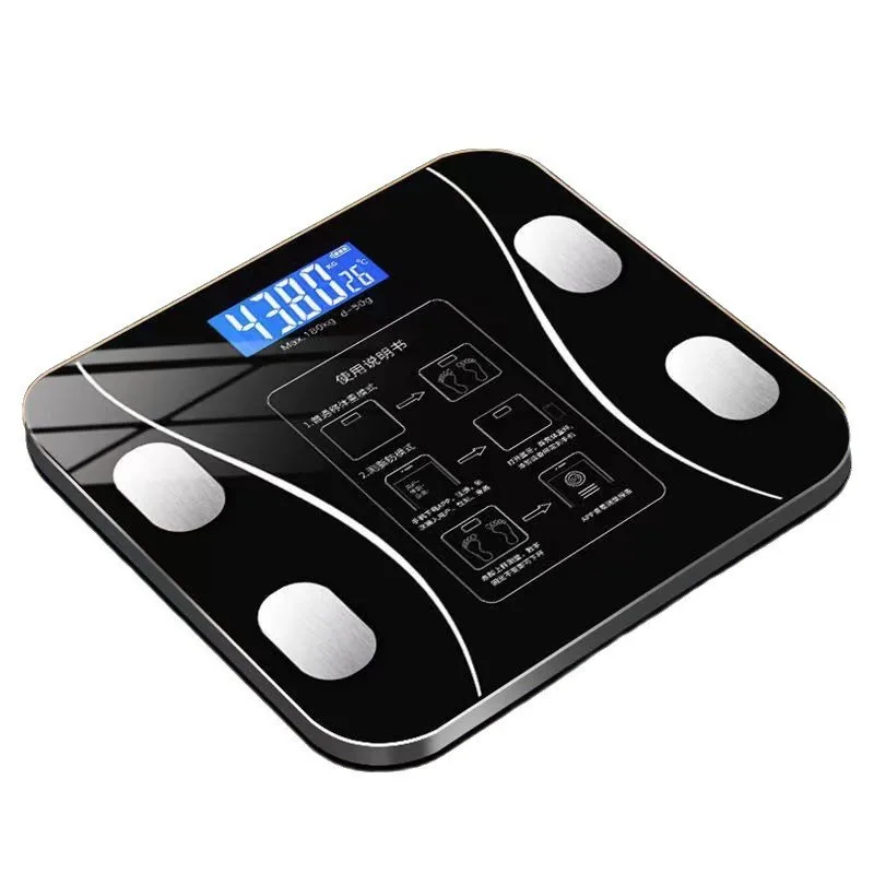 

Умные весы для анализа состава тела с Bluetooth | Умный весоизмеритель с анализом ИМТ и 13 показателями здоровья, цифровой анализатор жира для домашнего фитнеса