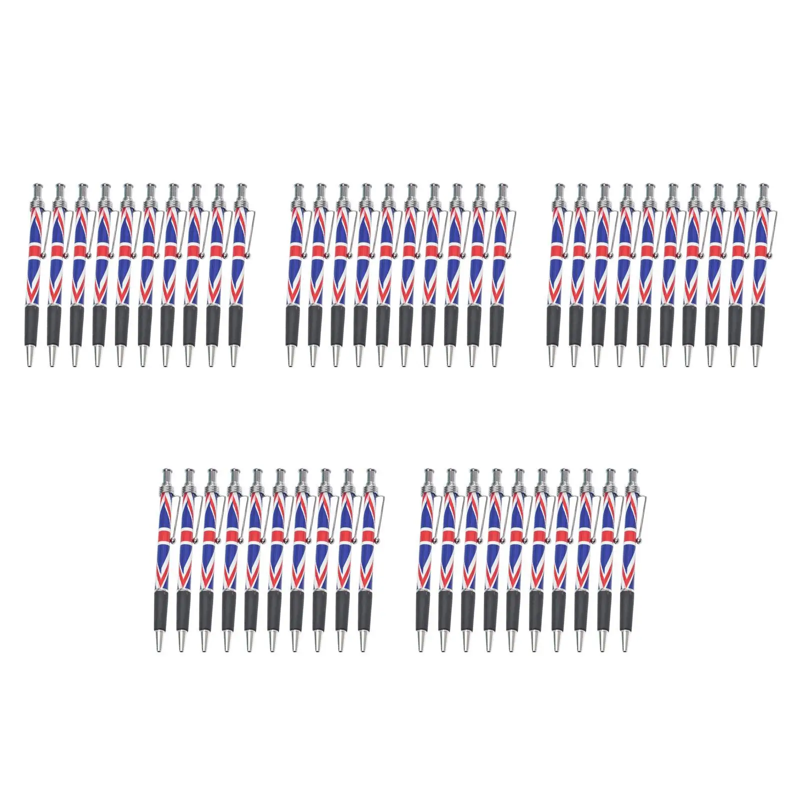 

5pcs 5 Pieces Flags Patriotic Pen Home Use Ballpoint Uk Themed British Pattern Writing Office Smooth