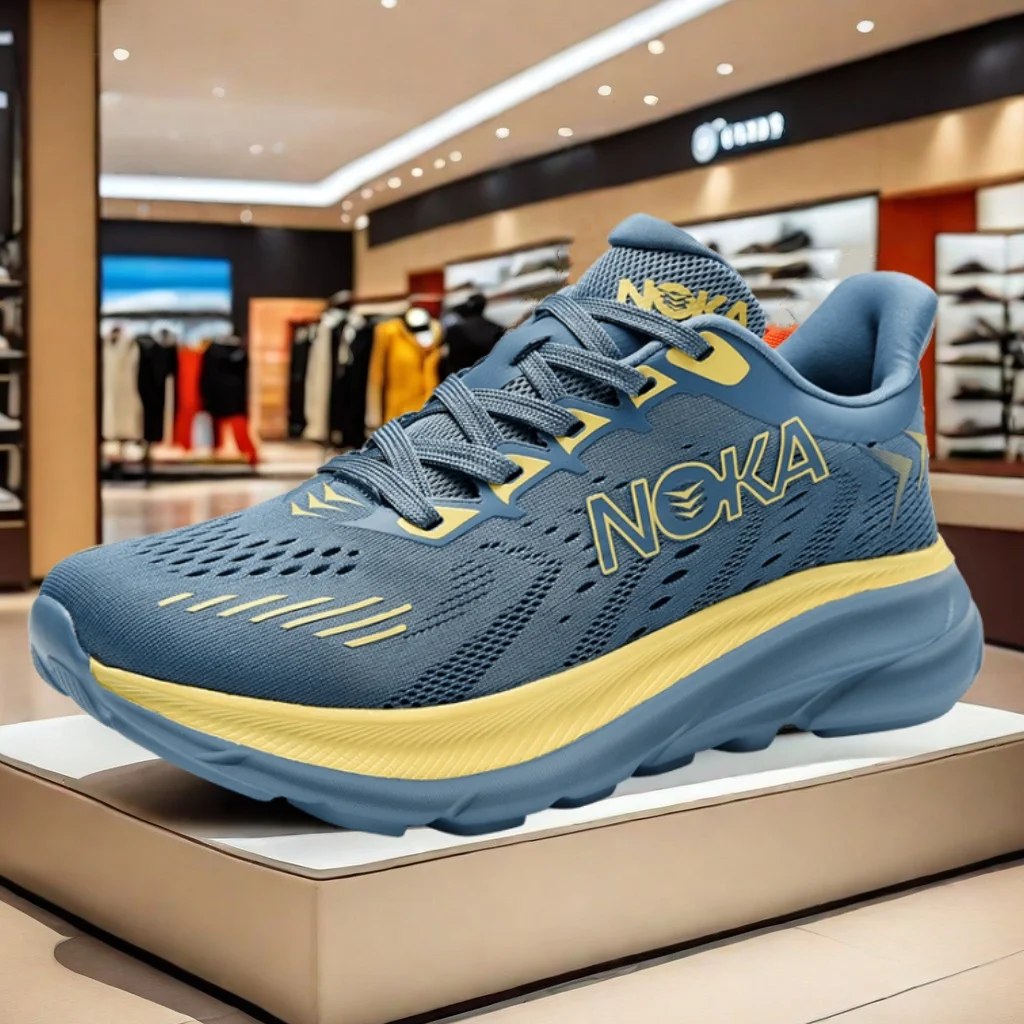 

Sports Running Shoes Men Tenis Marathon AirCushion Breathable Ultralight Womens Comfort Athletic Nonskid Casual Sneakers Walking