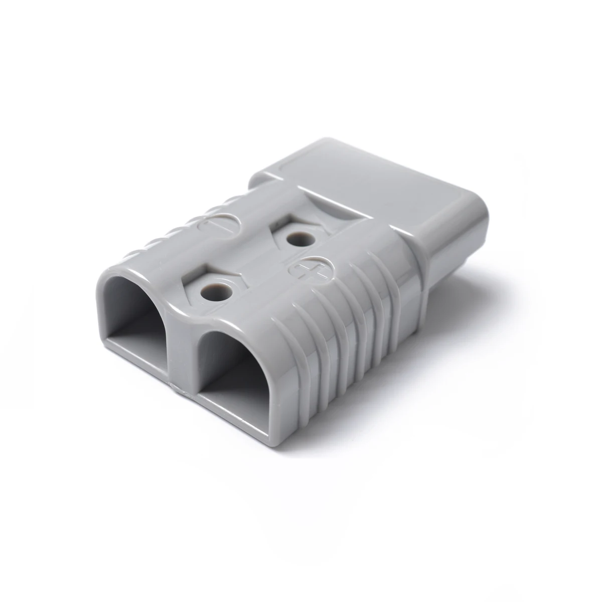 

175A 600V Plug Connector 2 Contacts Gray Polycarbonate High Tension Dc Power Solar Caravan Dual Fridges Trailer