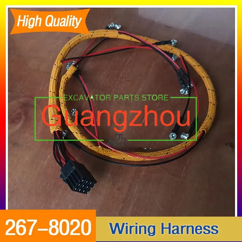 for E325D E329D 267-8020  E324D Control Harness 2678020 Wiring Harness Higher Quality Excavator Engine Accessories New