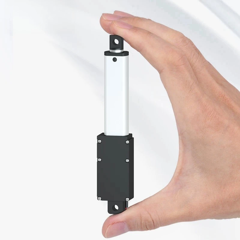 Mini electric push rod motor DC 12V small 24vDIY DC reciprocator automatic telescopic rod