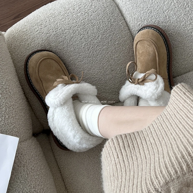 Women's Anti-skid and Warm Thick Soled Snow Boots 2023 New Winter Plush Cotton Shoes Women's Boots