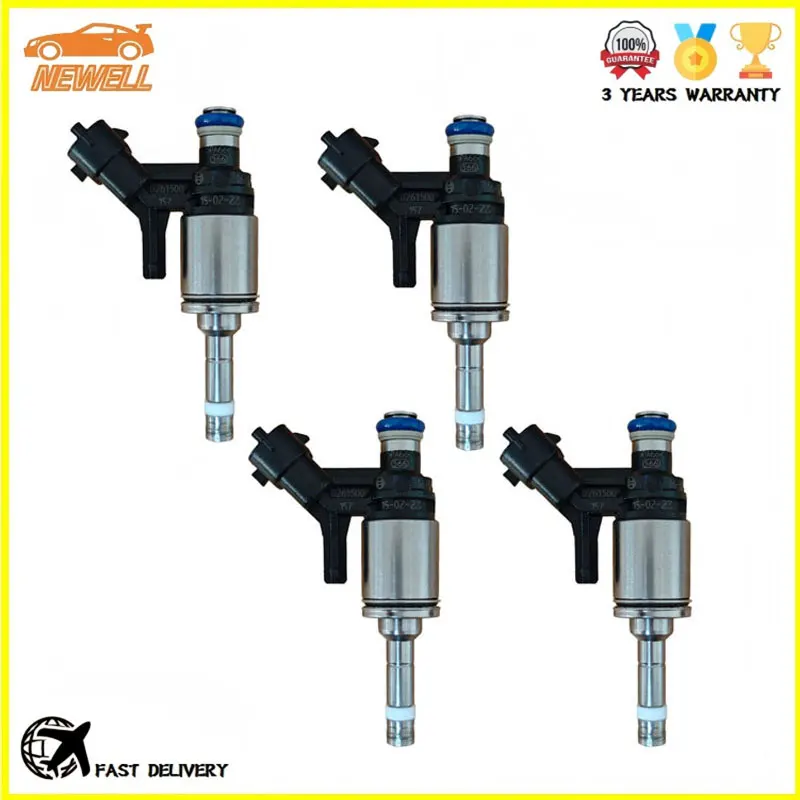 

4pcs 9802541680 0261500157 Fuel Injector For Peugeot 207 308 408 3008 508 RCZ Citroen C4 C5 DS4 DS5 1.6 THP 16v Gs 1984H7 1984H5