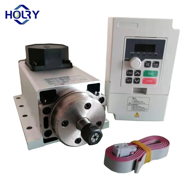 1.5kw 2.2kw 3.5kw 4.5kw 300HZ ER20 Spindle Motor Air Cooled Motor CNC Spindle Motor Machine Tool Spindle