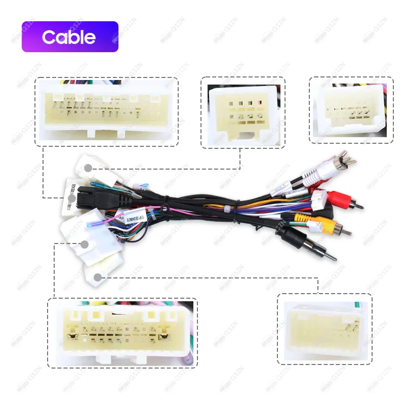 Car Radio Canbus Box Adaptor For Nissan X-TRAIL QASHQAI Teana Bluebird sylphy With Wiring Harness Power Cable Android Car Radio