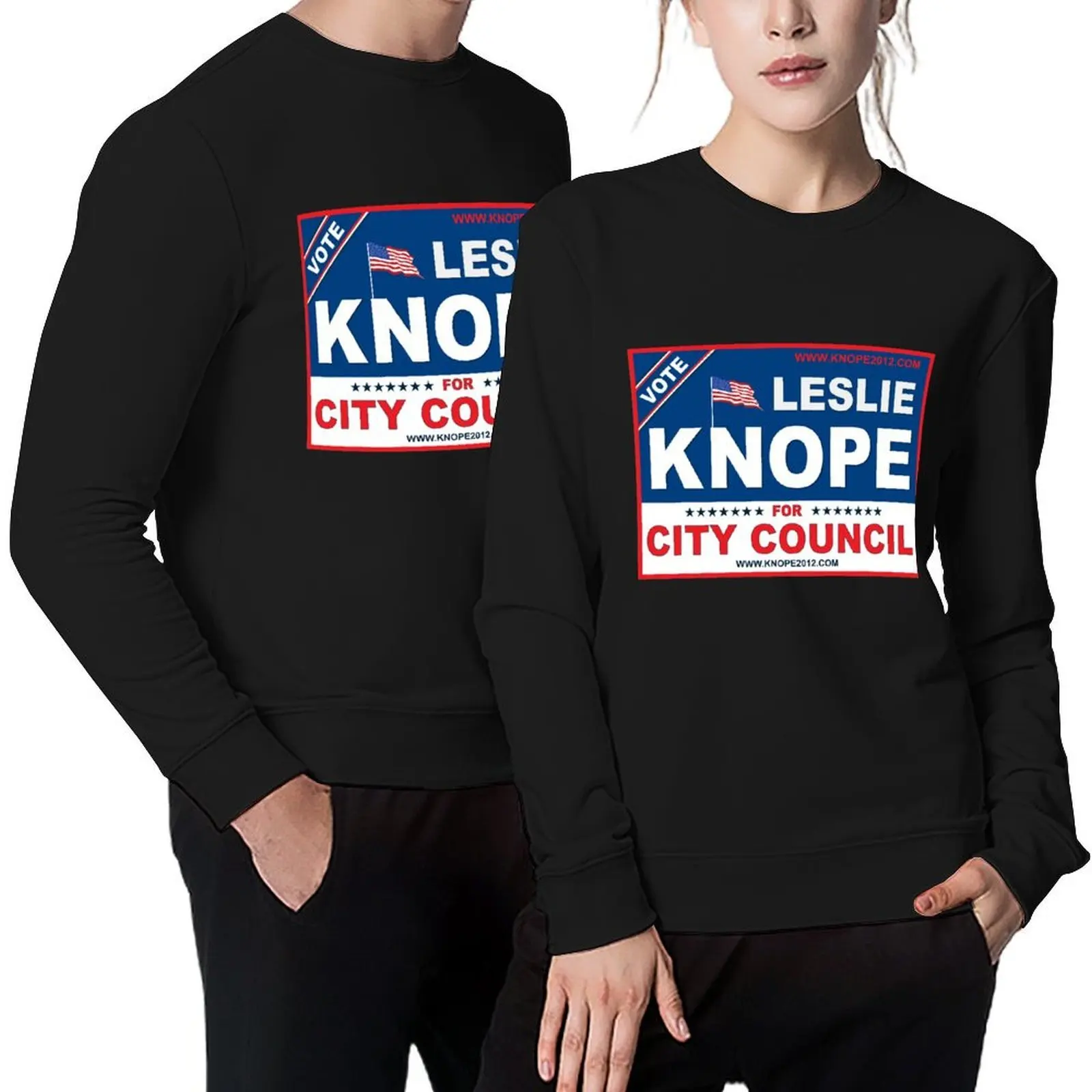 

Vote Leslie Knope 2012 Pullover korean style clothes men's clothing male clothes men's coat sweatshirt