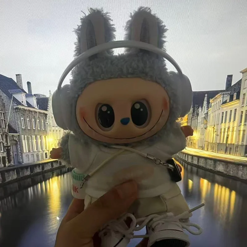 ファッションスポーツテニススーツ ラビュブドール用 可愛い韓国風服 テニスペンダント ピンクホワイトTシャツ服アクセサリー