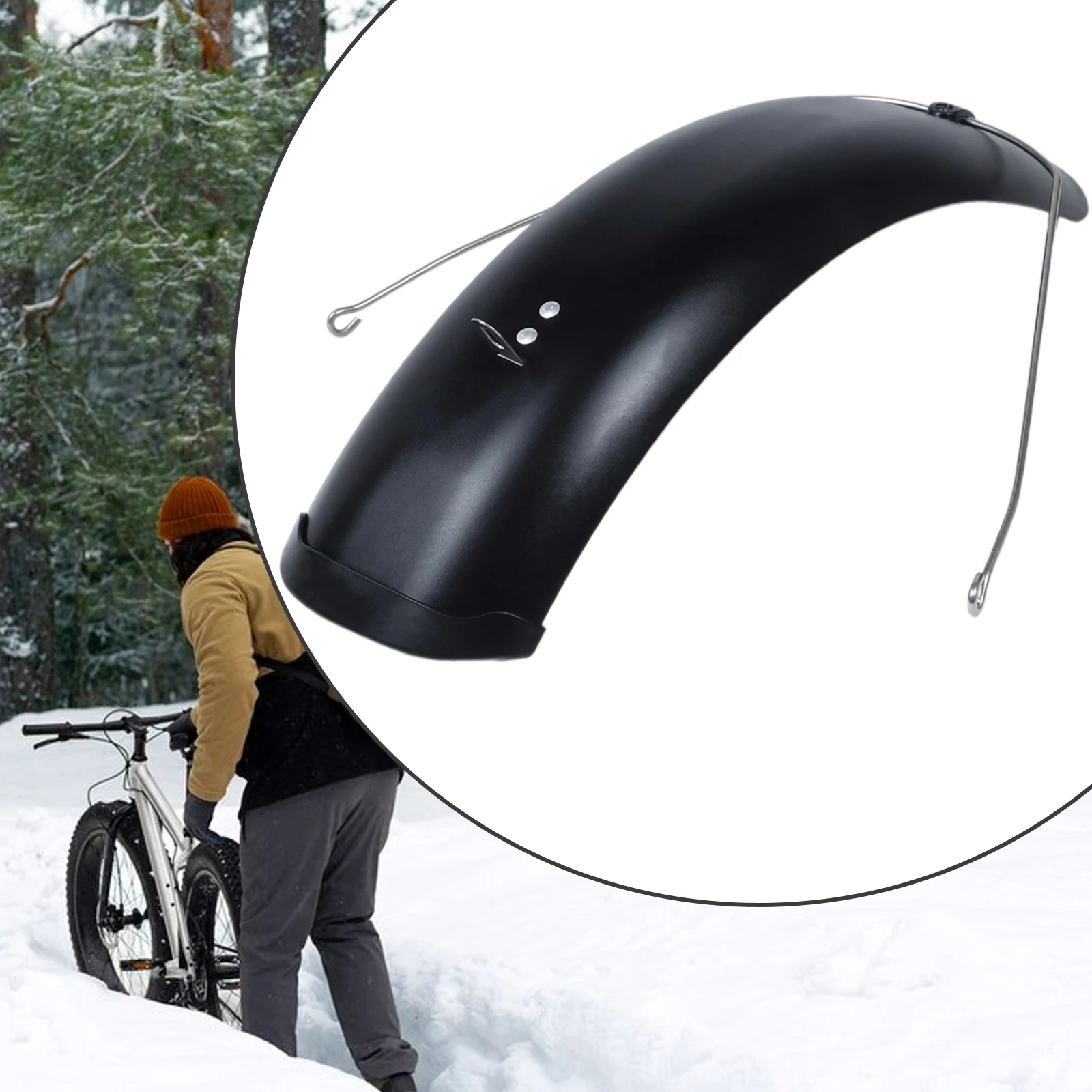 Bike Mudguard Wheel Protection Outdoor Mudflap Bike Fender Bicycle Fender for 20inchx5.0inch Wide Mountain Bikes Road Bikes