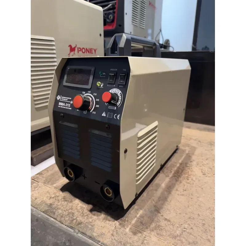 Industrial Arc Welding Machine with Tig Lift Inverter DC Motor Heavy MMA-315 Welder 9KW 380V Three/Single Phase New