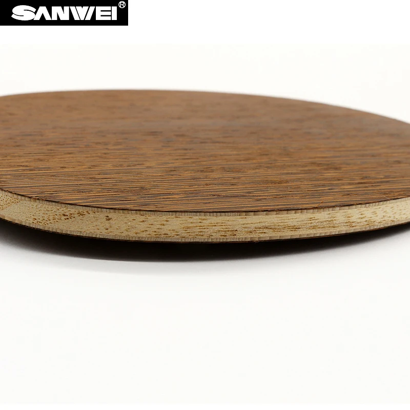 

SANWEI DYNAMO Table Tennis Blade 5 ply wood design Japan Cypress handle Light quick attack ping pong racket bat paddle