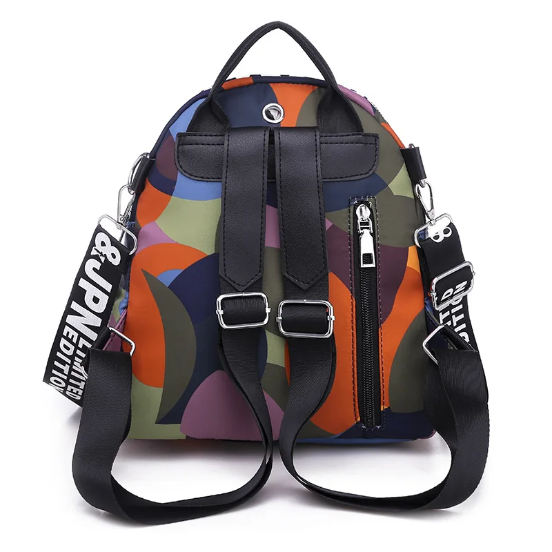 High Quality Shell Double Shoulder Fashion Versatile Color Dual-purpose Women\'s Anti-theft Outdoor Travel Belt Pendant Backpack