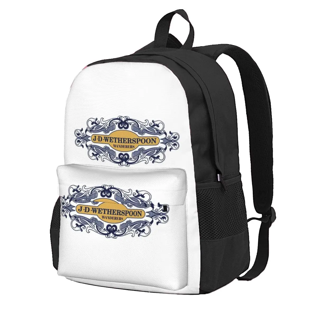 Wetherspoon Wanderers Shirt Student Backpack School Bag Hiking Travel Daypack for Men Women Fashion Bookbag Shoulder Bags