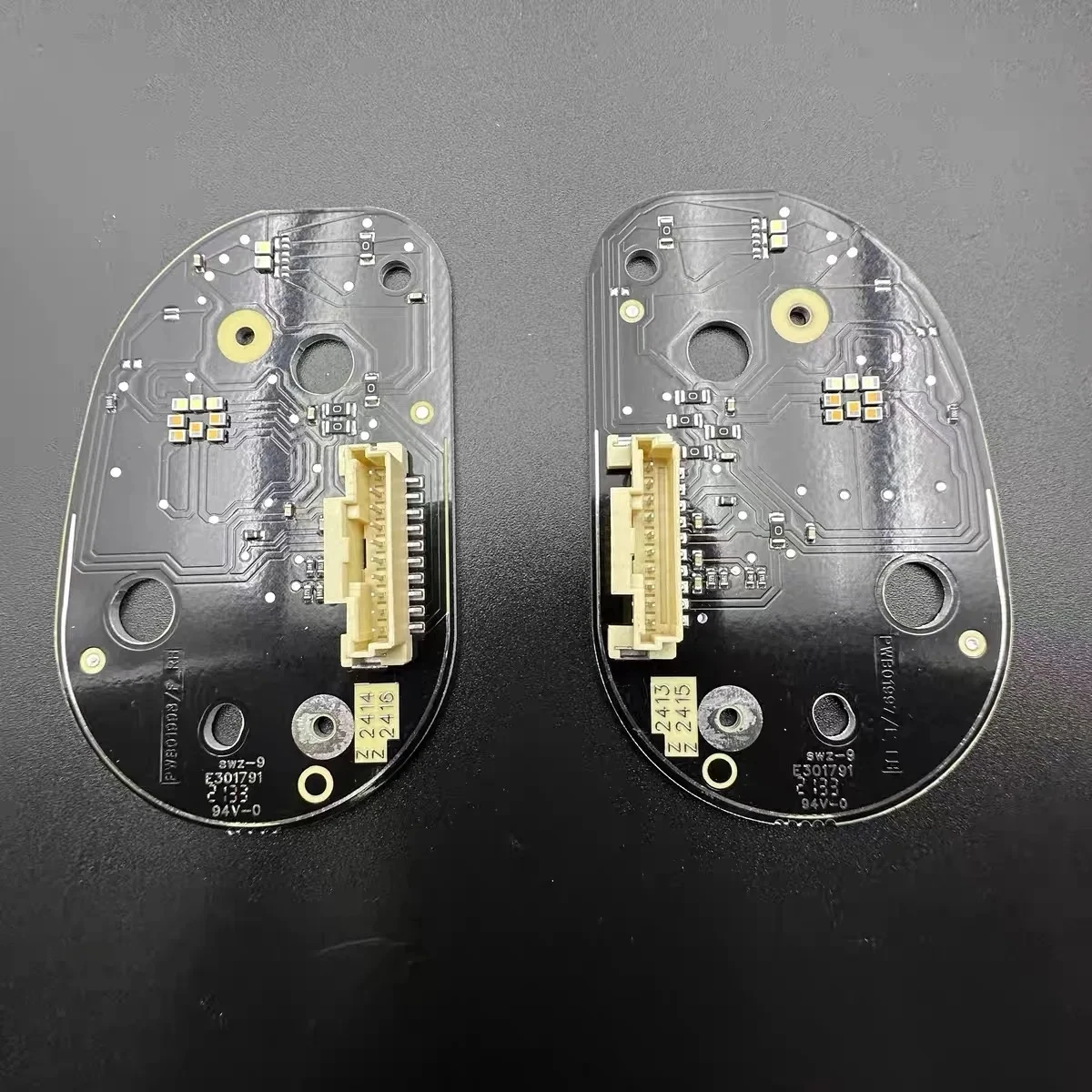 الضوء الأبيض DRL مجلس لشركة فولكس فاجن ID4 ID.4 2020-2023 المصابيح الأمامية DRL رقاقة الصابورة لوحة دوائر كهربائية مصدر الضوء النهار تشغيل ضوء #4