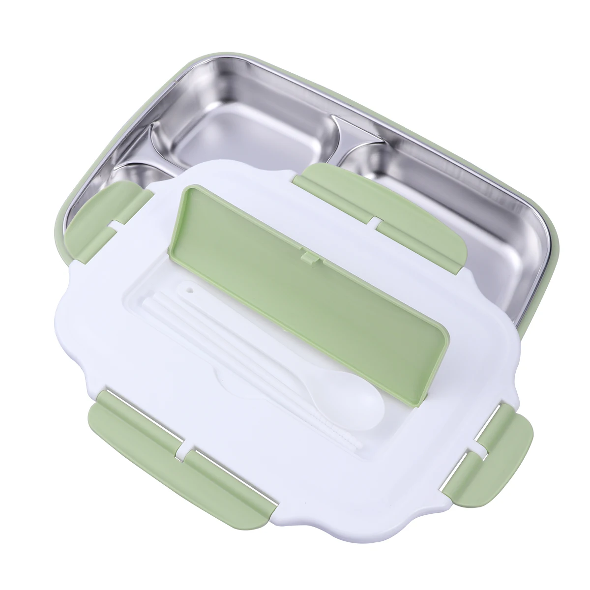 

Stainless Steel 304 Thermal Lunch Large Capacity Leak Proof for Students Adults Food Container Insulated Meal Box