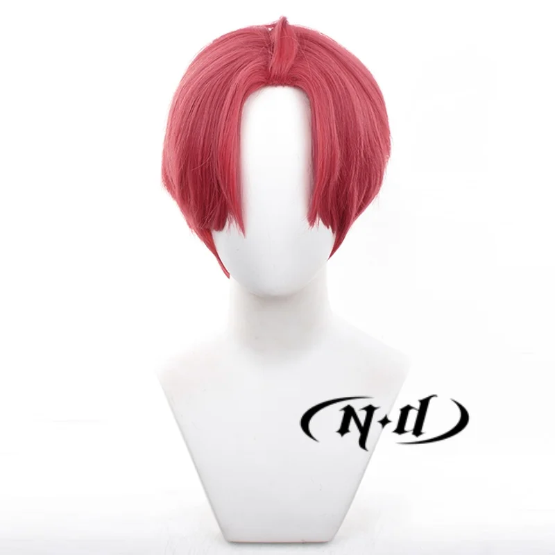 ND Jin Enjoji Jiji Cosplay Wigs Dandadan Anime Cosplay Hair Wig Heat Resistant Synthetic for Costume Theme Party Comic Con Coser