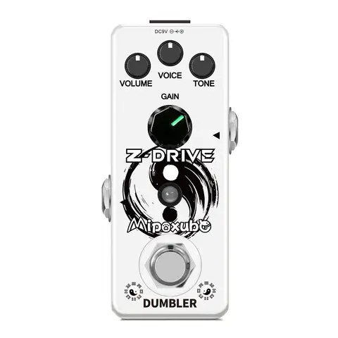 Mipoxube Guitar Pedals Mid Distortion Balanced Overdrive Based On Z-drive Dumbler Bass Effect Pedals Dumbal Dumble AMP Drive