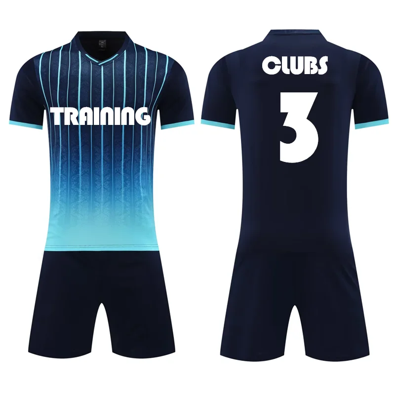 

Youth Club Soccer Jersey Set High Quality Full Sublimation Training Uniform Football Kit Wholesale