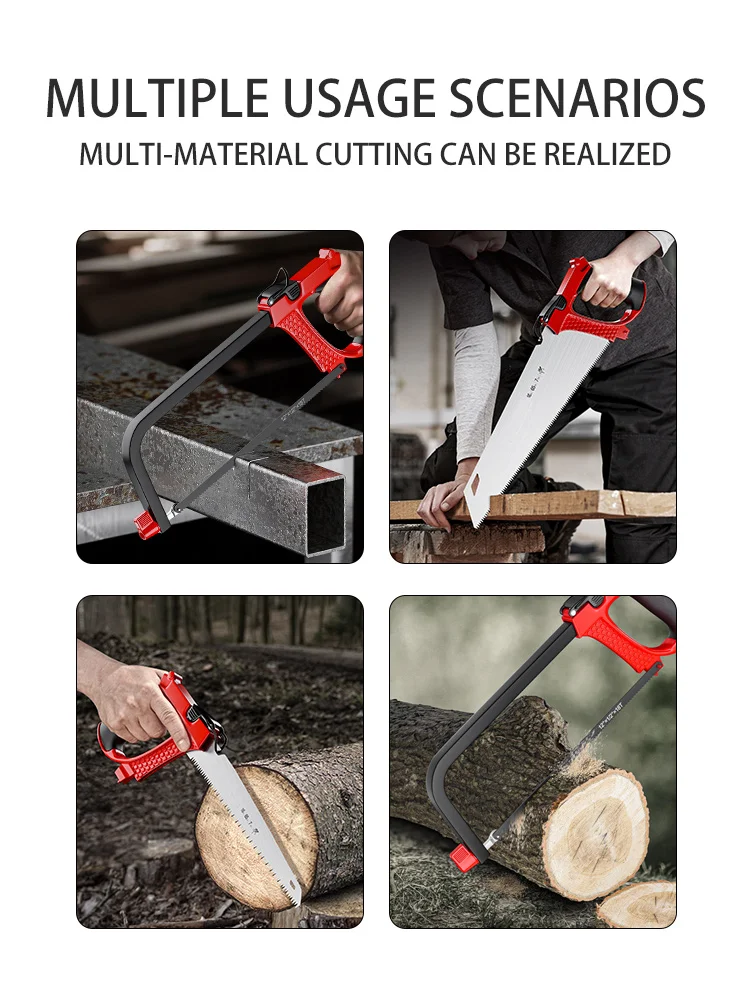 3 In 1 Multifunction Saw Woodworking Saw Household Hand Saw Fruit Tree Pruning Garden Saw Outdoor Wood Cutting Saw Tool Saw