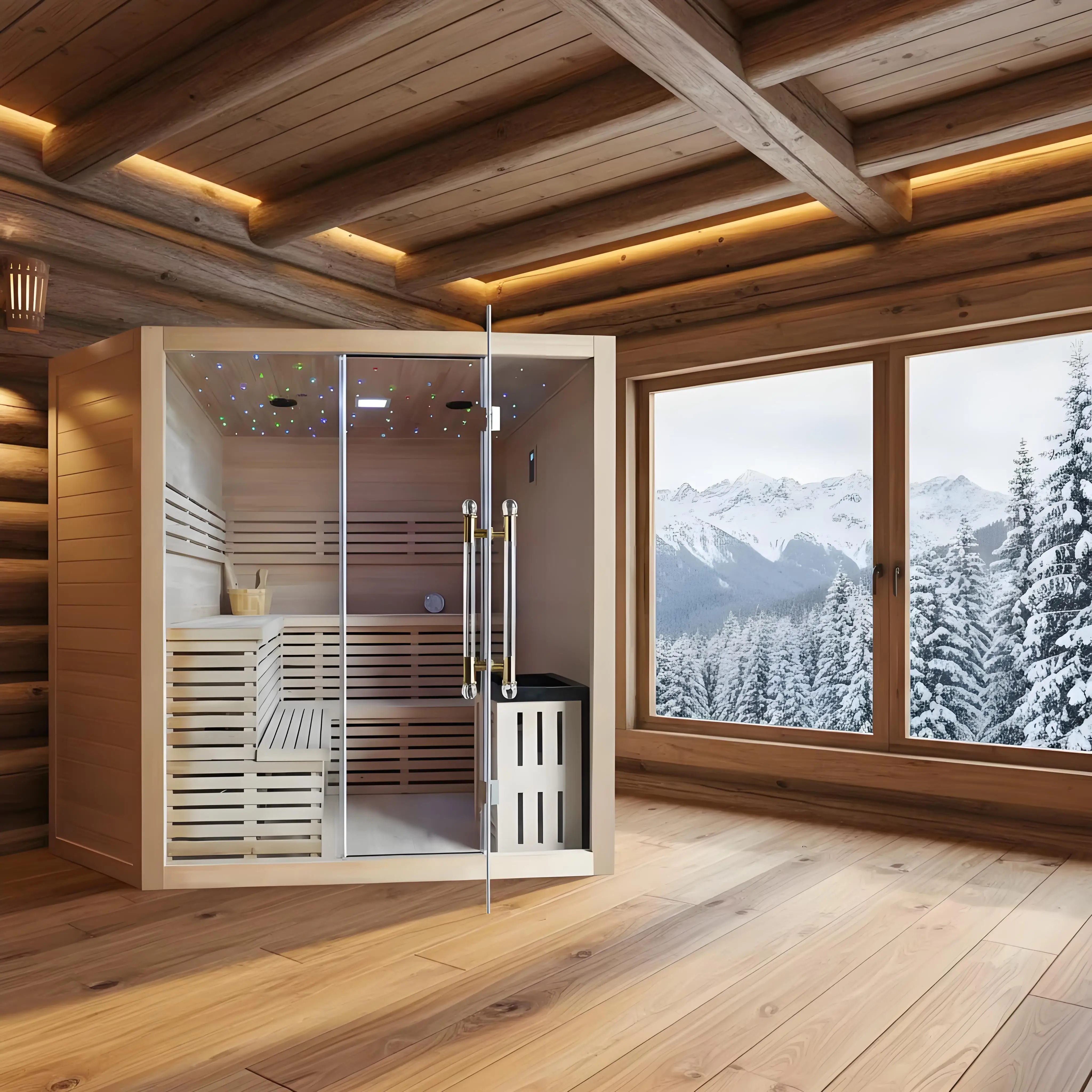 Backyard Cedar Sauna Barrel Ca - đánh giá và giá Spa Wellness Family