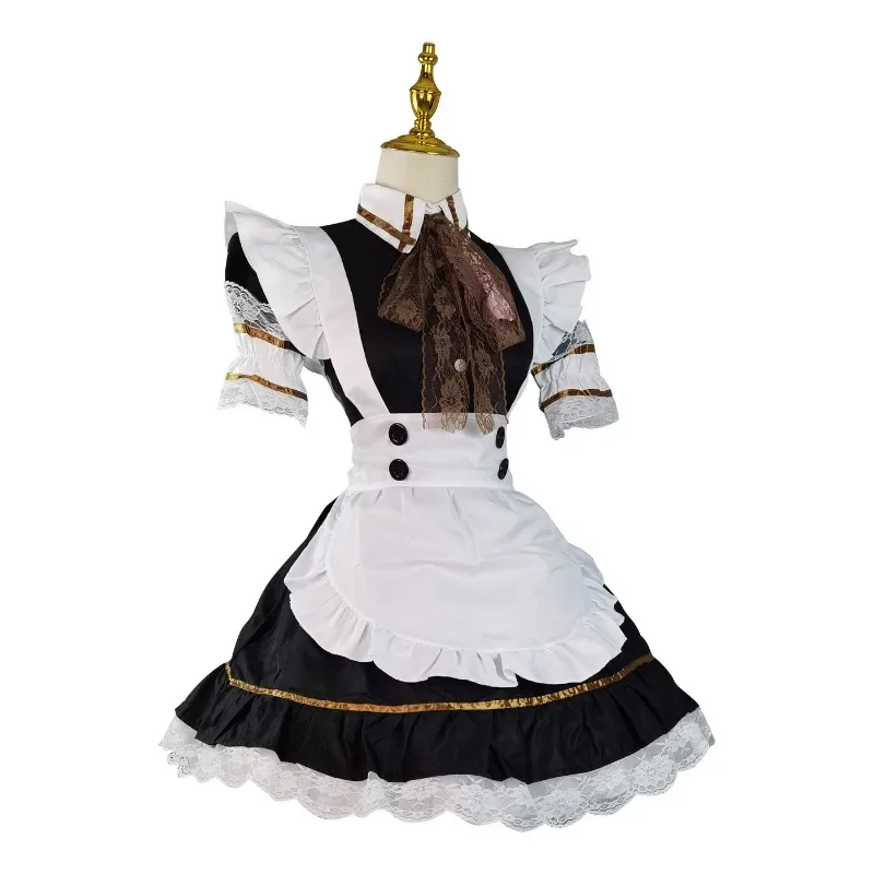 Cosplay Lolita Maid Costumes pour filles, jolie robe de femme de chambre, costume, spectacle cancers, tenue japonaise, vêtements pour femmes, plus