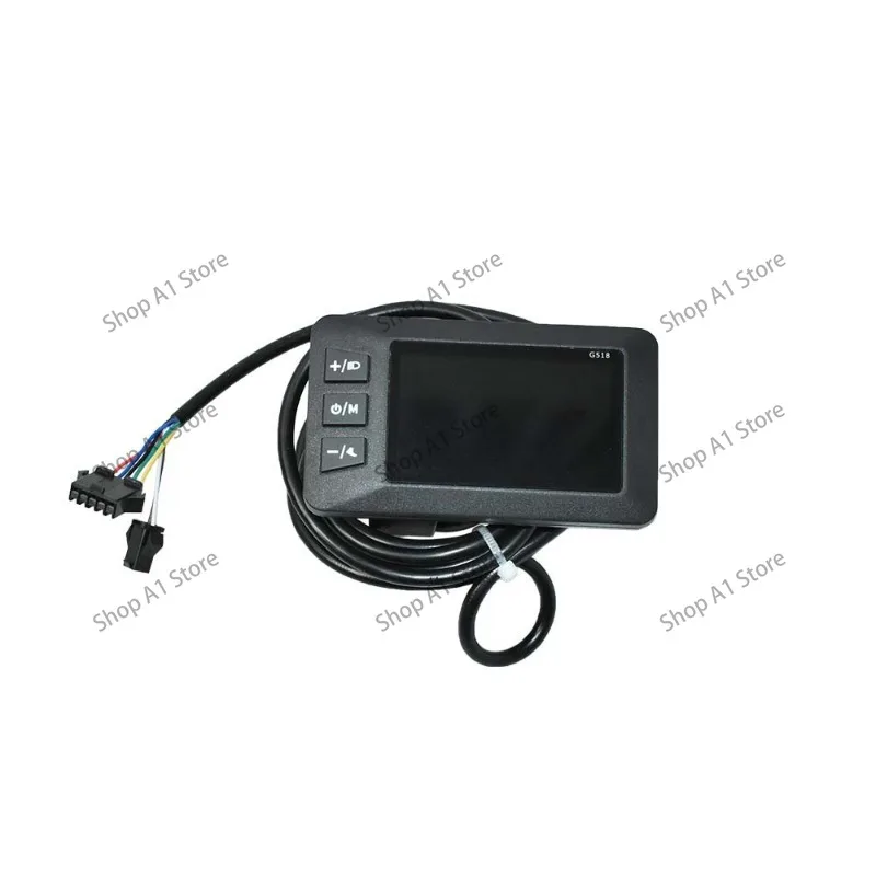 LCD LCD speed display, support multi-voltage G518U color screen electric bicycle instrument with USB