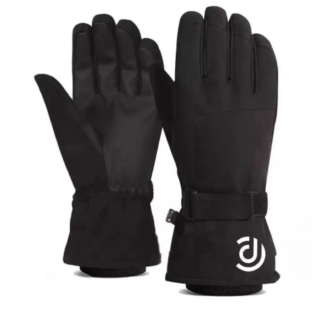 Universal Windproof Skiing Gloves Cold-proof Thickened Snowboard Gloves Touch-screen Water Resistant Snow Gloves for Men Women