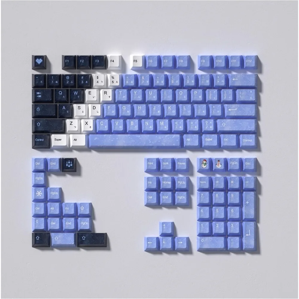 Magnetic Switch Keycaps Anime Theme for EZ63/Made68, PBT Dye-Sublimation OEM Profile