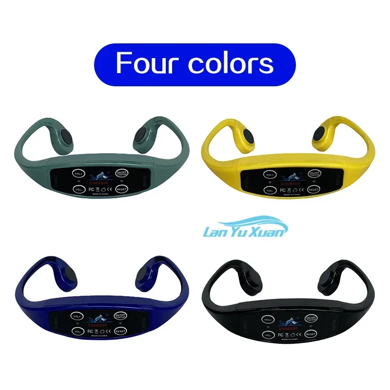 نظام تدريب الاتصالات لمدرب السباحة، سماعة رأس Swimtalk، جهاز إرسال FM، سماعة توصيل العظام