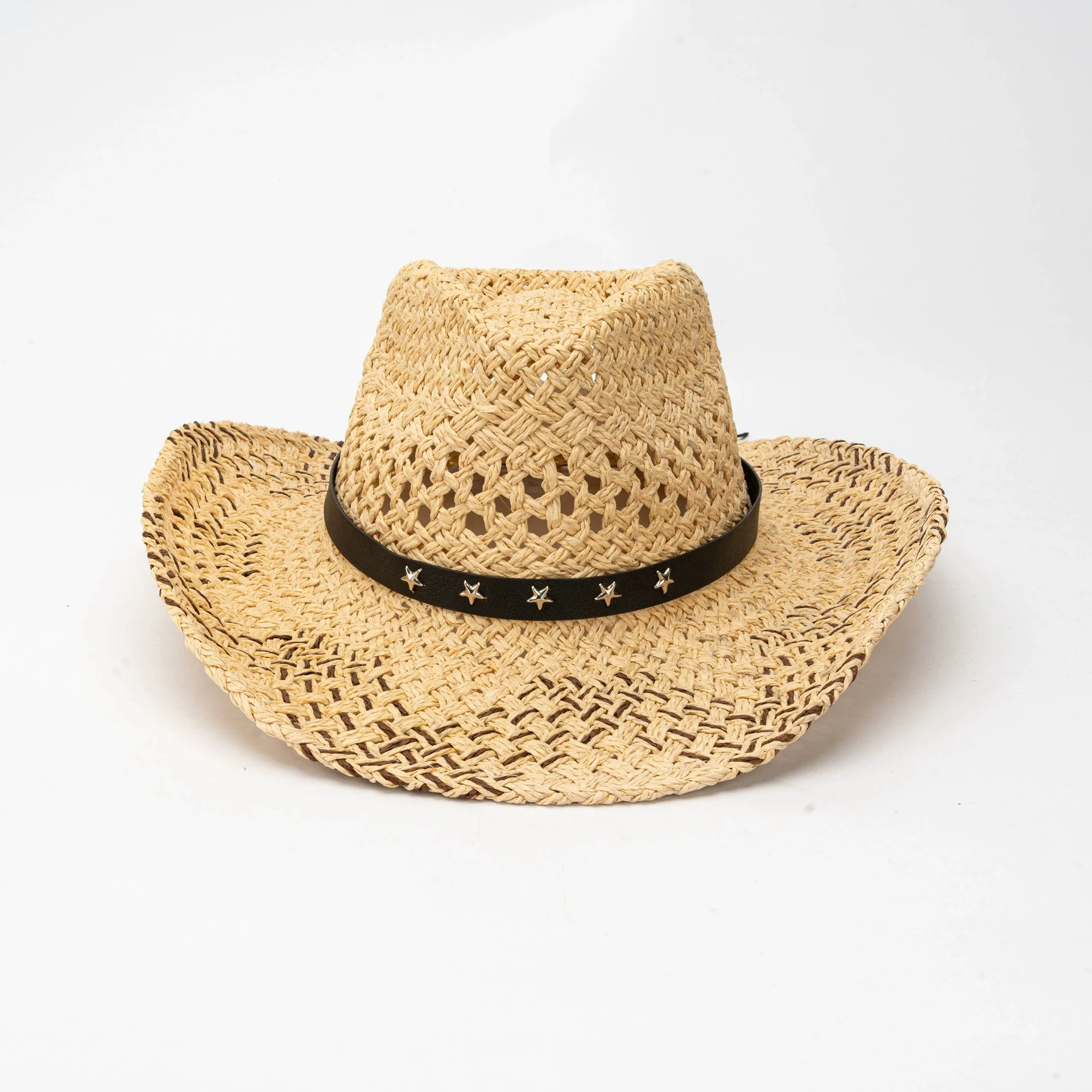 Summer Hand-Woven Sun Hats, Hats for Outings, Beach, and Countryside, Outdoor Fishing Hats, Western Cowboy Hats