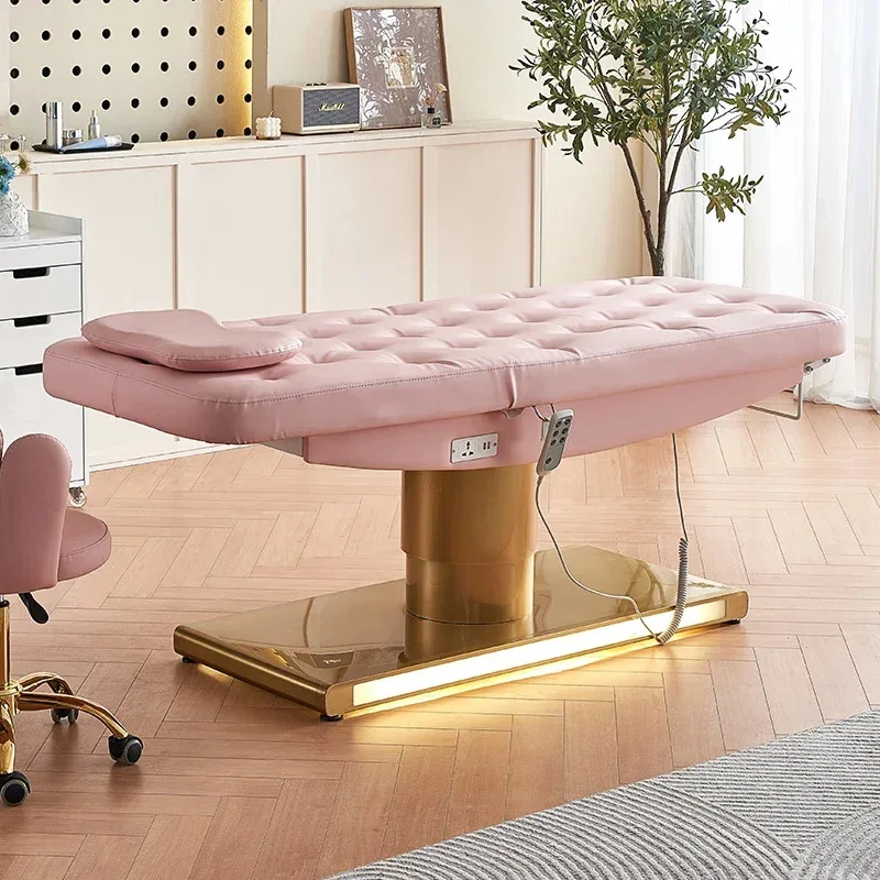 Electric Massage Shampoo Spa Bed - Hair Salon Massage Table & Spa Hair Washing Bed
