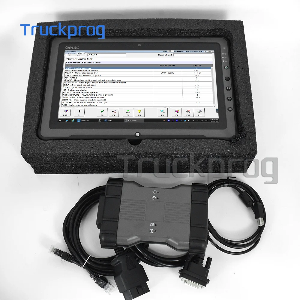 New MB Star C6 With Software Support DOIP Support Latest DOIP Vehicle For Benz Programming Device+Getac Tablet