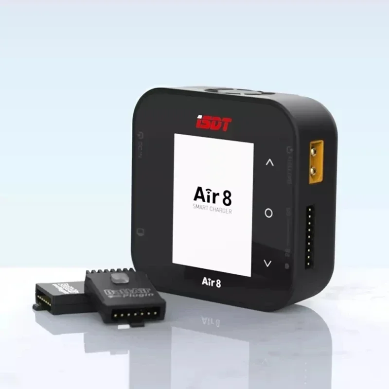 ISDT Air8 BattAir 500W 20A cargador de equilibrio de batería de alta potencia descarga conexión de aplicación para batería LiFe Lion LiPo ULiHV NiMH Pb