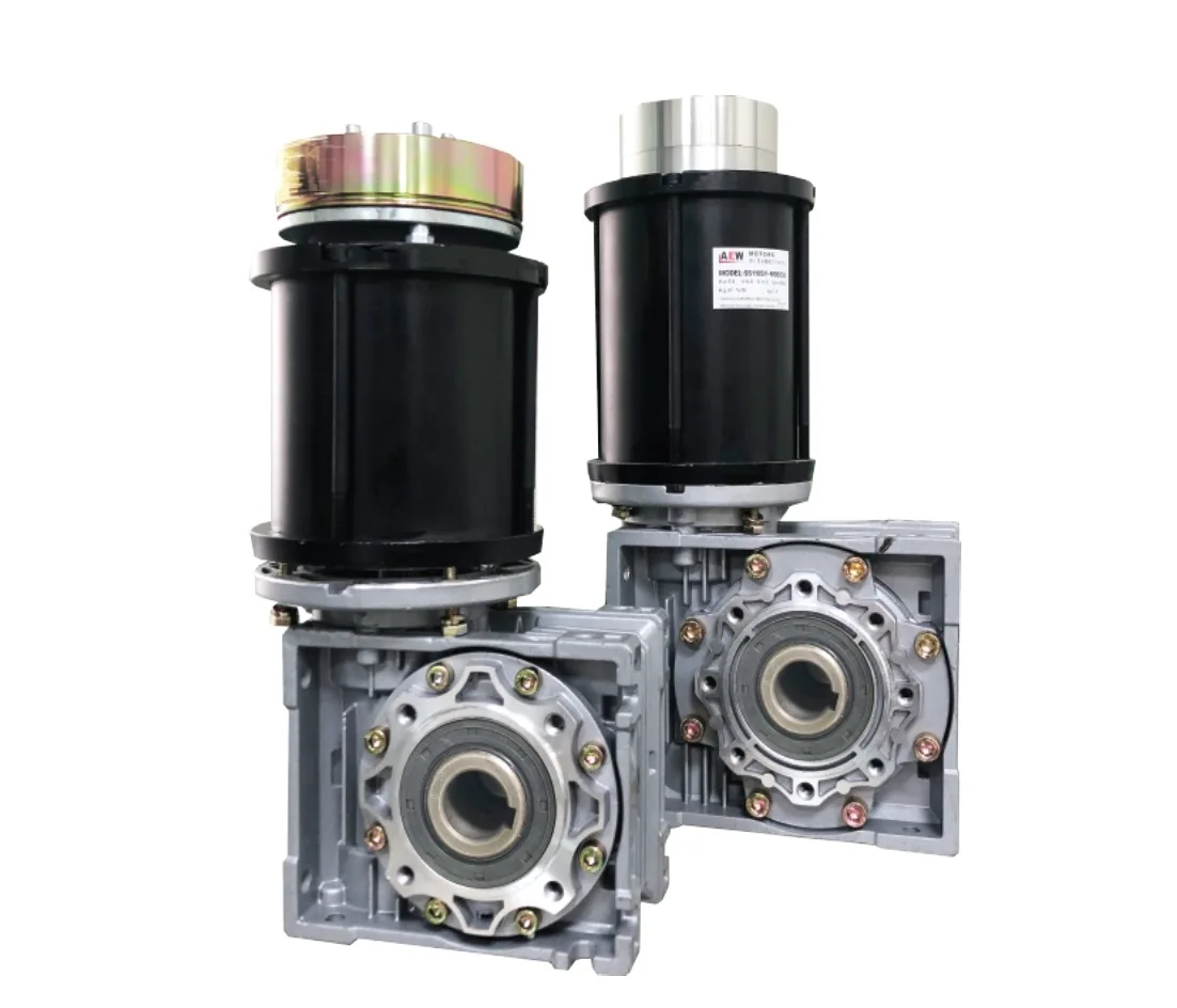 Automatic AC motor sliding door opener CE servo motor for warehouse, with remote waterproof die-casting line weight