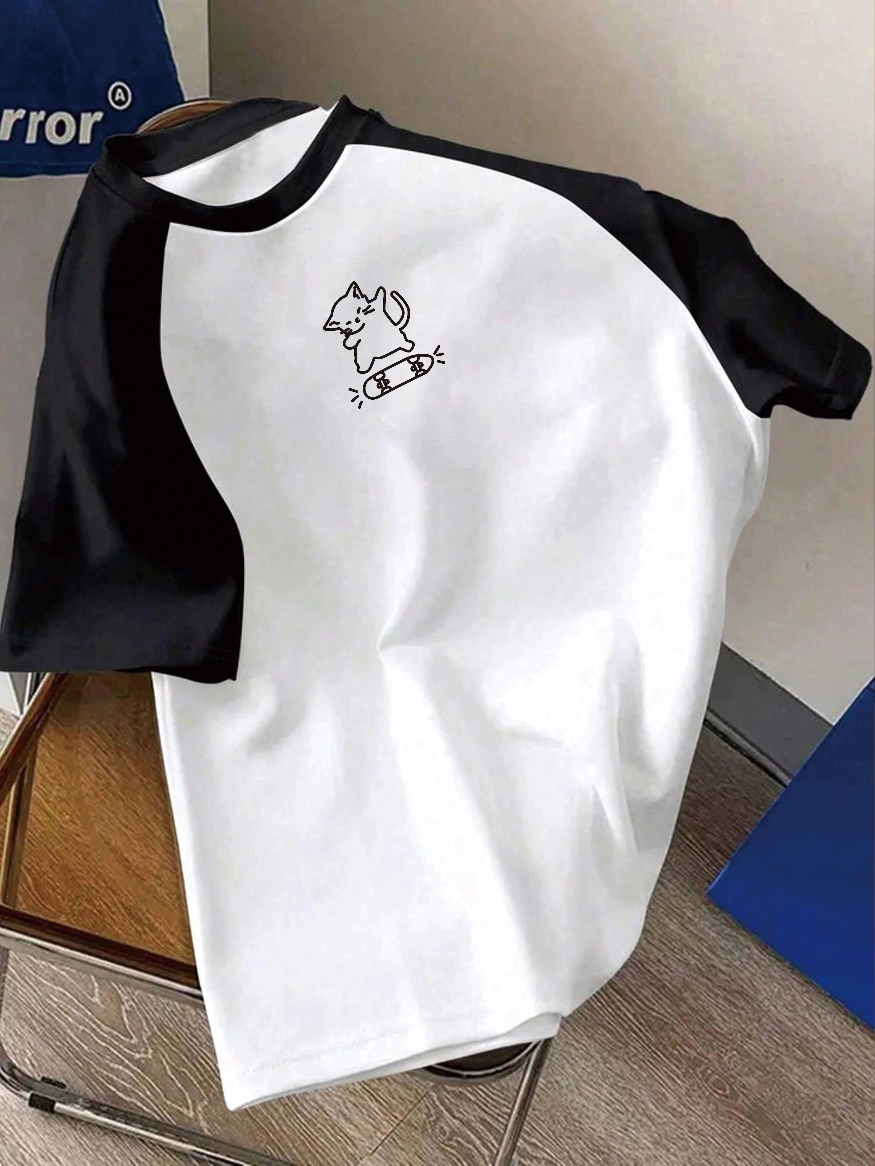 Summer Clothes - T-Shirt a Maniche Corte con Stampa