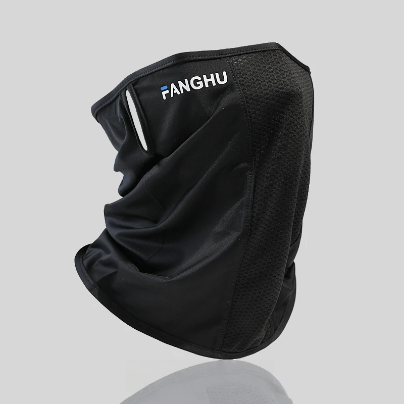Mesh Breathable Ear Loop Neck Gaiter Elastic Sunscreen Anti-UV Face Covering Thin Sports for Men Women