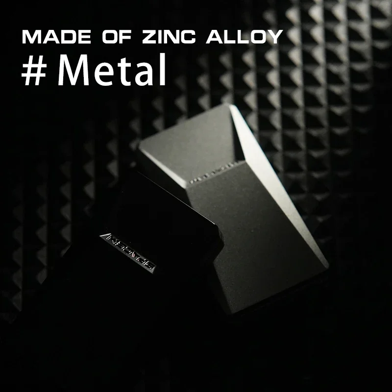 لعبة فيدجيت سلايدر الصغيرة - أداة معدنية متينة مضادة للإجهاد، دوارة جيب متوهجة لتخفيف القلق والتركيز والتشغيل الحسي #4